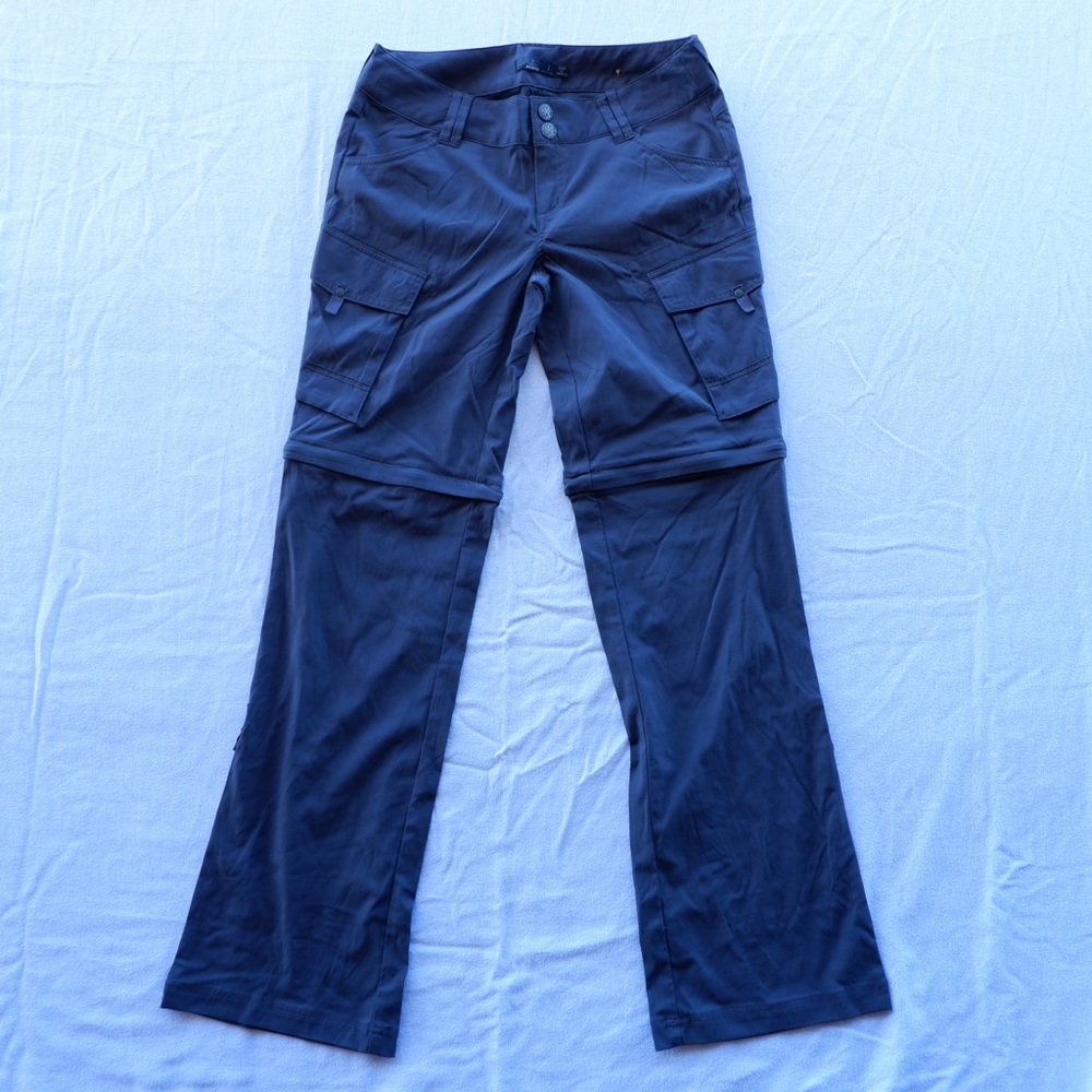 Prana Womens Pants Size 2  Halle II Convertible Roll Up Straight Leg Outdoors